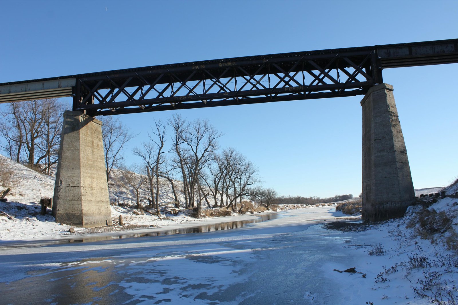 Truss span (span #3)